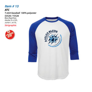 Item 13 Pamphile Le May ATC T-shirt Baseball S3526 Y3526 2025