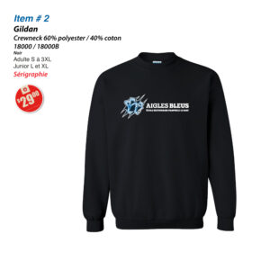 Item 02 Pamphile Le May Gildan Crewneck 18000 18000B 2025