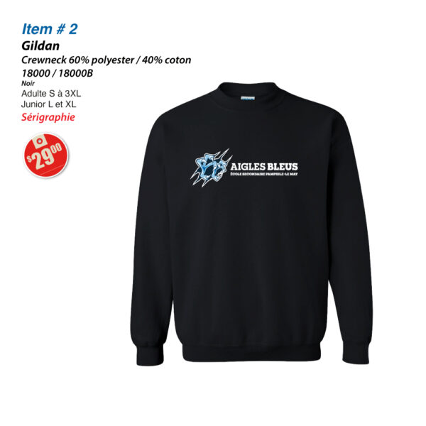 Item 02 Pamphile Le May Gildan Crewneck 18000 18000B 2025