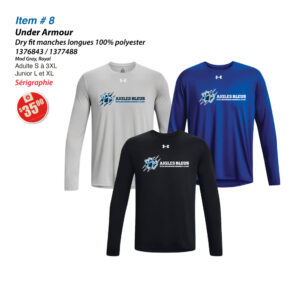 Item 08 Pamphile Le May UA Dryfit 1376843 1377488 2025